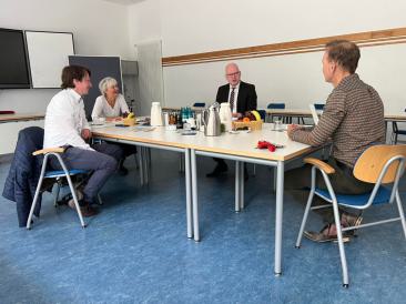 Treffen mit Tim Richter, dem Bezirksstadtrat für Bürgerdienste und Soziales in Berlin Steglitz-Zehlendorf