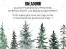 Musikalische Winterreise mit Mosaik und vier Musiker*innen des asambura ensembles am 28. November